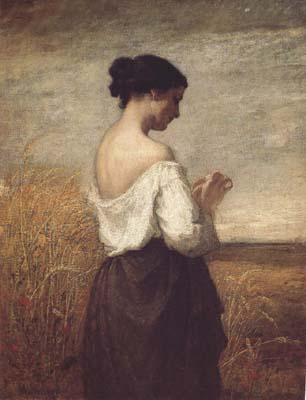 William Morris Hunt Peasant Girl (mk06) Germany oil painting art